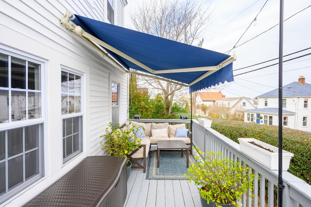 134 Hampton Circle Hull, MA 02045 - Photo 3 of 41 a view of balcony with couch