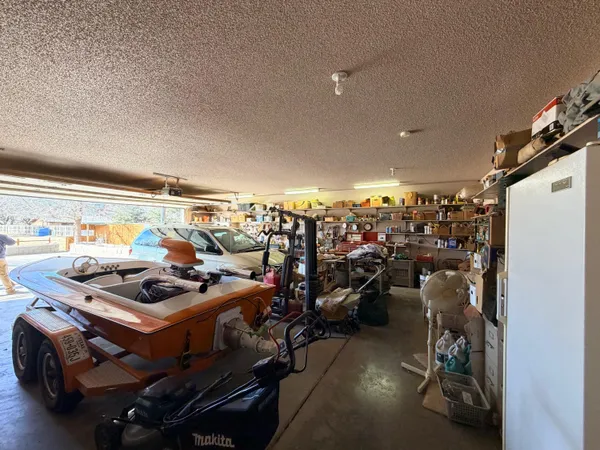 a view of a flower in a yard