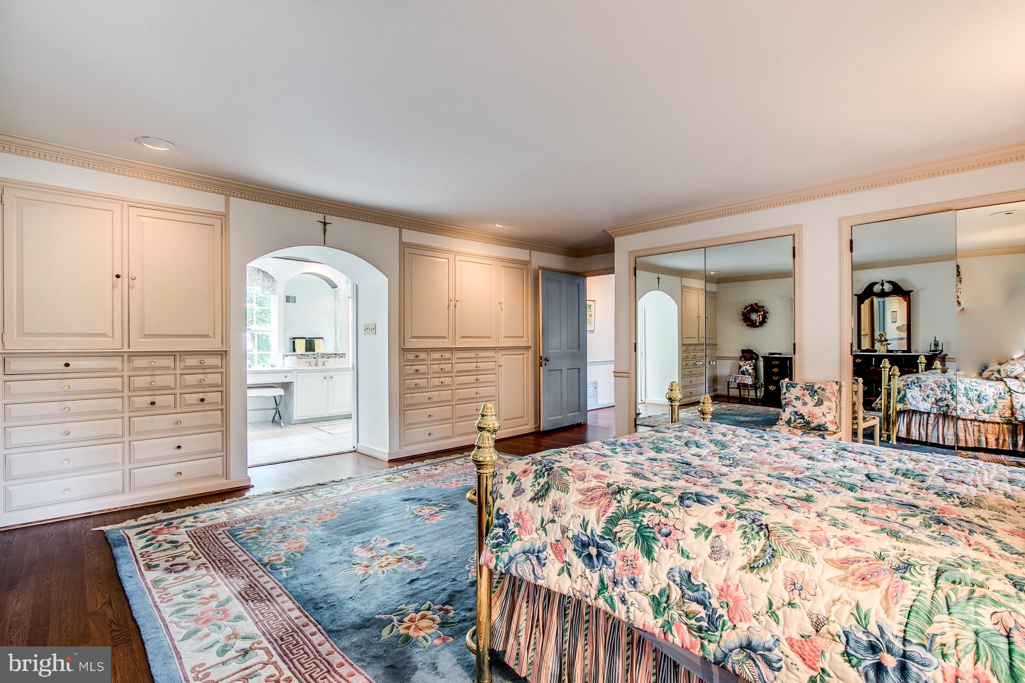 600 Brintons Bridge Road West Chester, PA 19382 - Photo 23 of 49 Master Bedroom with Custom built-ins