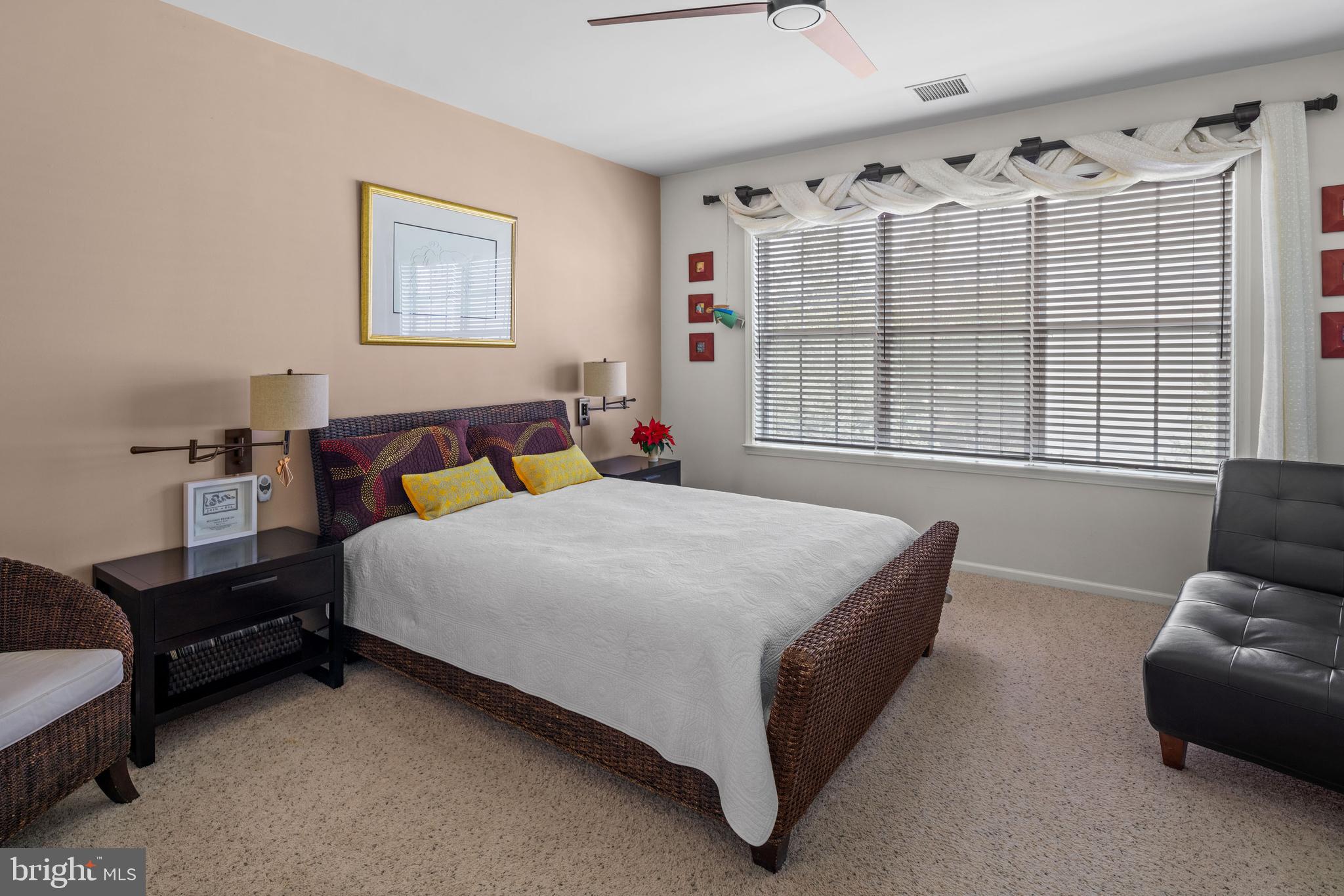 227 Timberlake Drive Ewing, NJ 08618 - Photo 11 of 21 a spacious bedroom with a bed and a couch