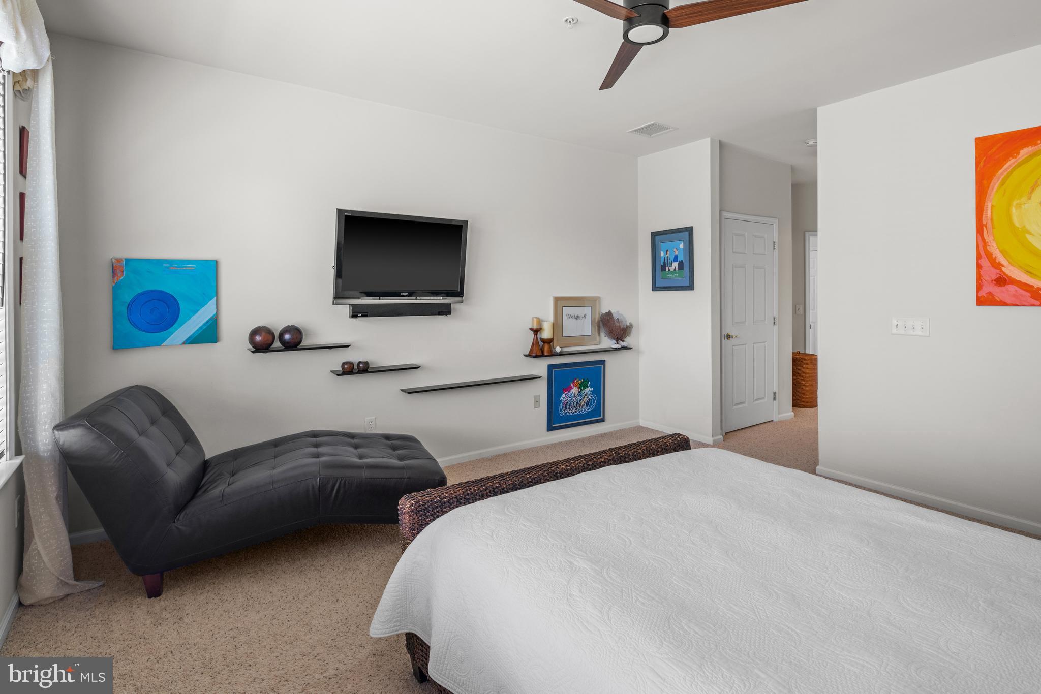 227 Timberlake Drive Ewing, NJ 08618 - Photo 13 of 21 a bedroom with a bed and a television