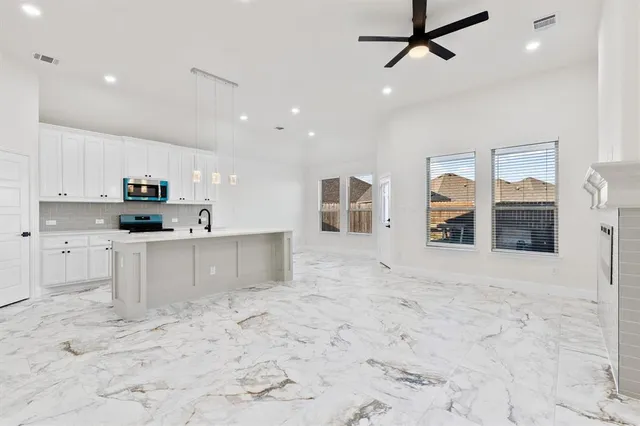 a view of water heater room