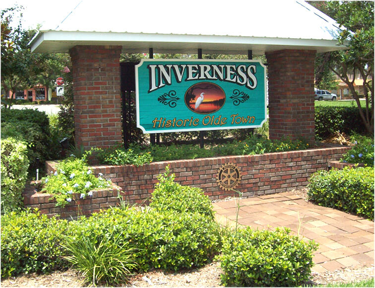 3348 East Porter Street Inverness, FL 34453 - Photo 9 of 12 inverness - historic sign of inverness