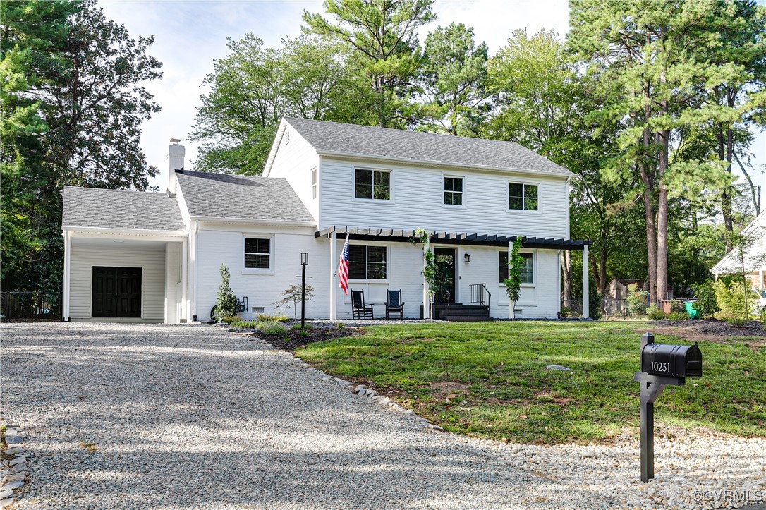10231 Epsilon Road Richmond, VA 23235 - Photo 42 of 42 a front view of a house with a yard
