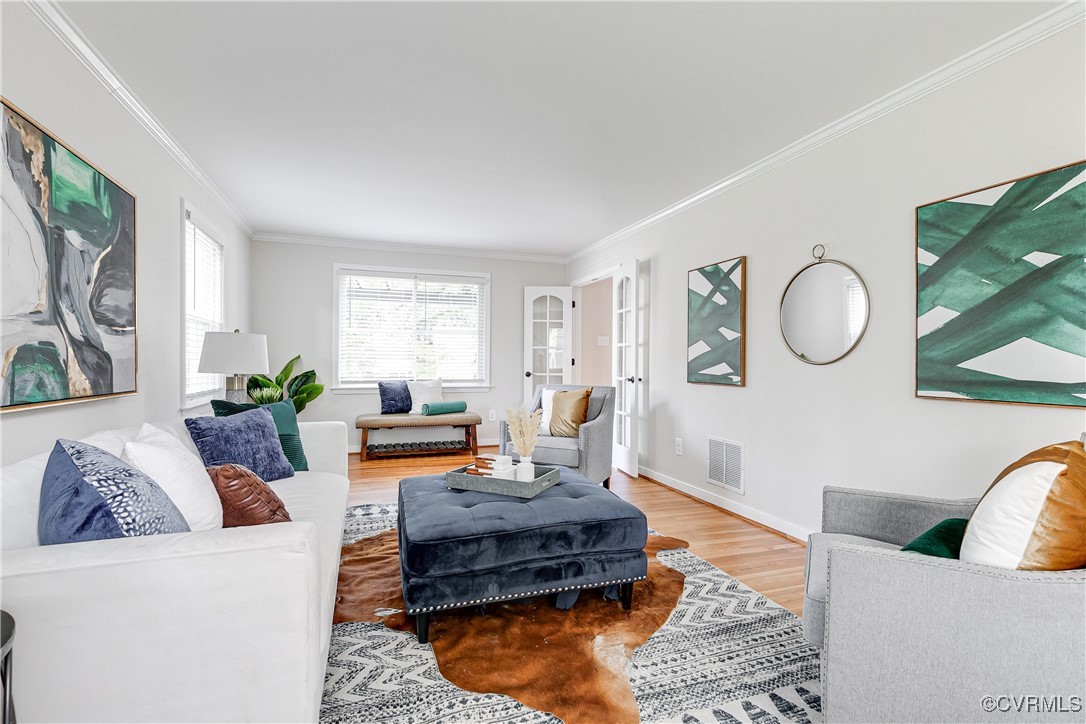 10231 Epsilon Road Richmond, VA 23235 - Photo 5 of 42 a living room with furniture and a potted plant