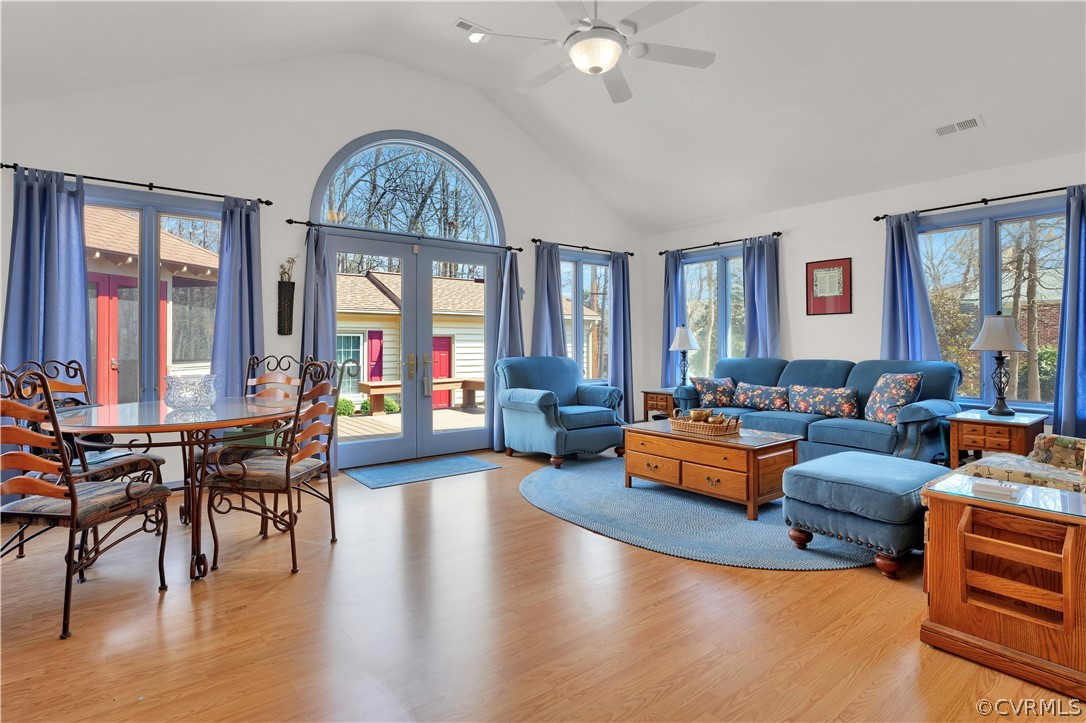 13113 Bluemont Road Chester, VA 23831 - Photo 16 of 41 a living room with furniture and a large window