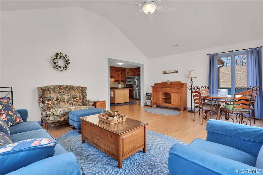 13113 Bluemont Road Chester, VA 23831 - Photo 17 of 41 a living room with furniture and a fireplace