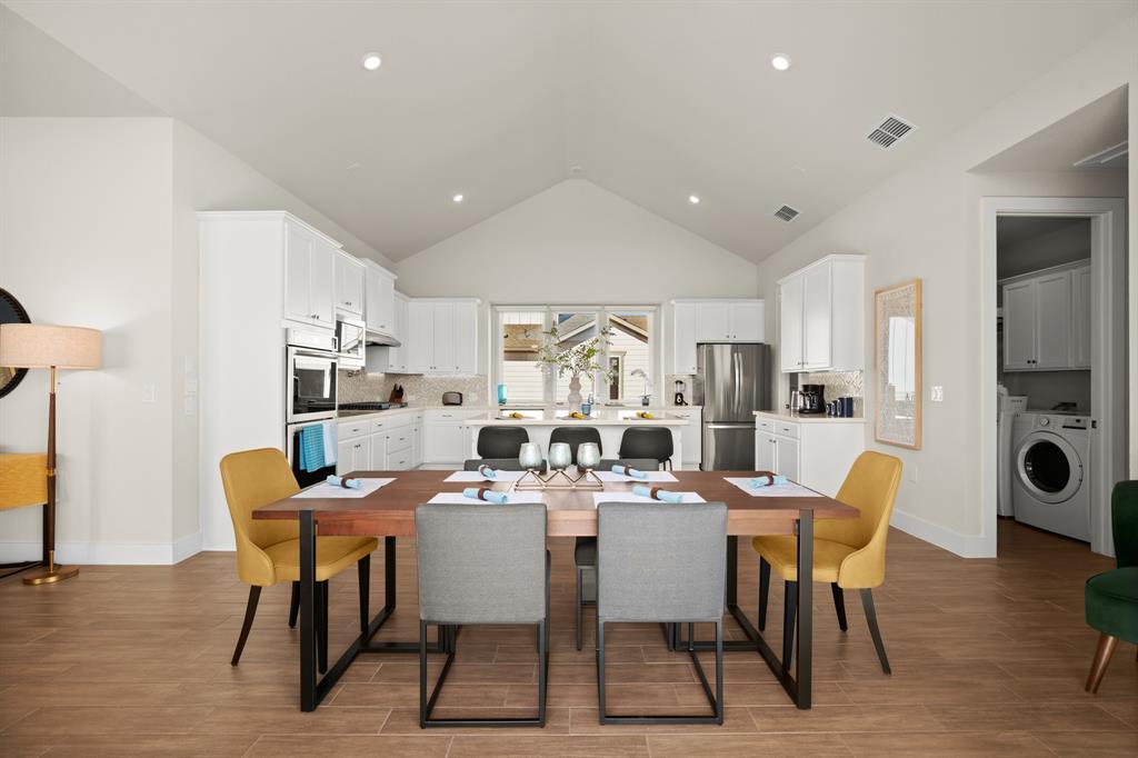 8810 Bestride Bend Austin, TX 78744 - Photo 14 of 35 a view of a dining room with furniture