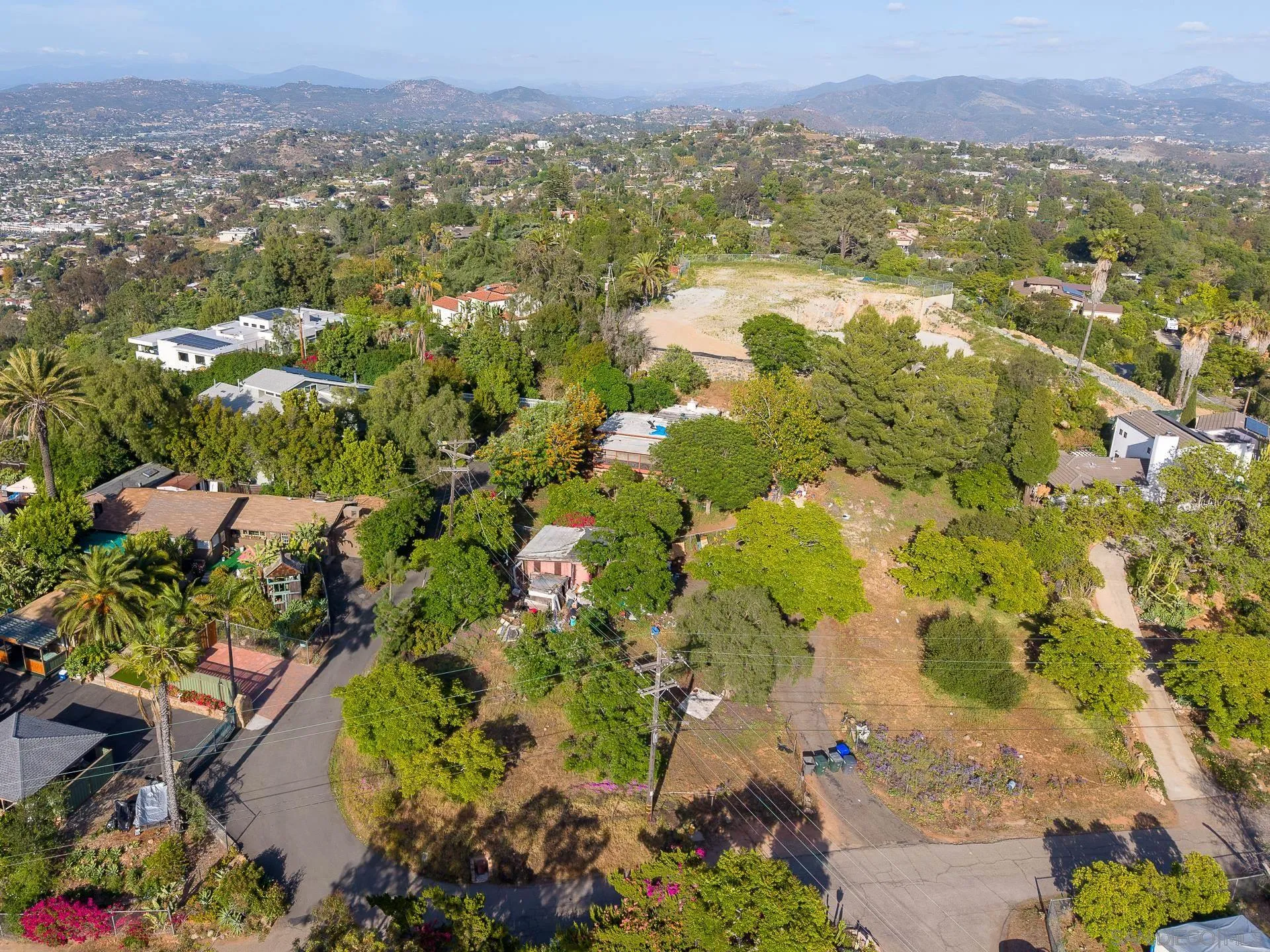 5025 Crestland Drive La Mesa, CA 91941 - Photo 9 of 19 a view of a city with mountains in the background