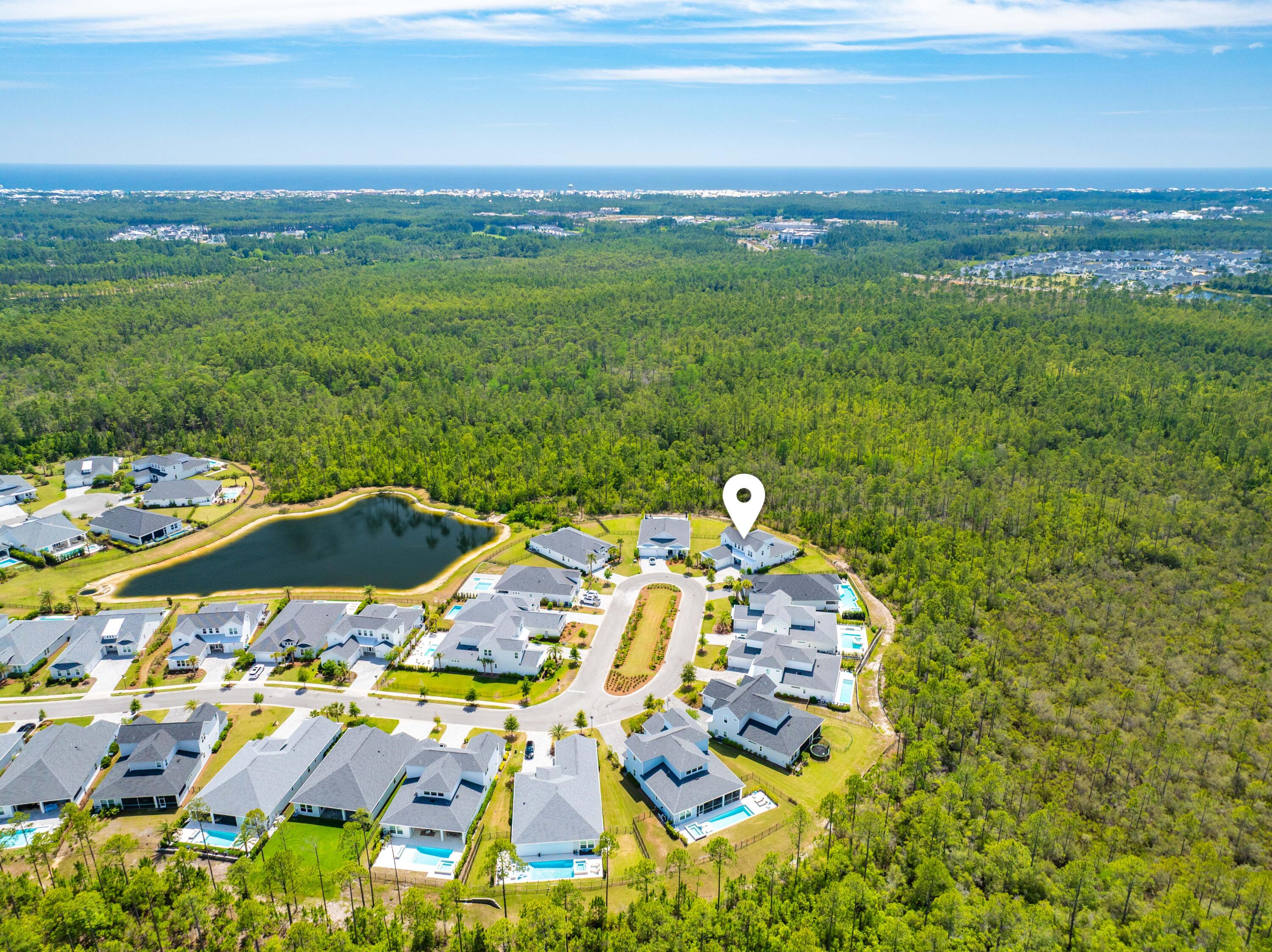 446 West Lafayette Rd Inlet Beach Inlet Beach, FL 32461 - Photo 68 of 96 446 Lafayette Aerial Marked-5