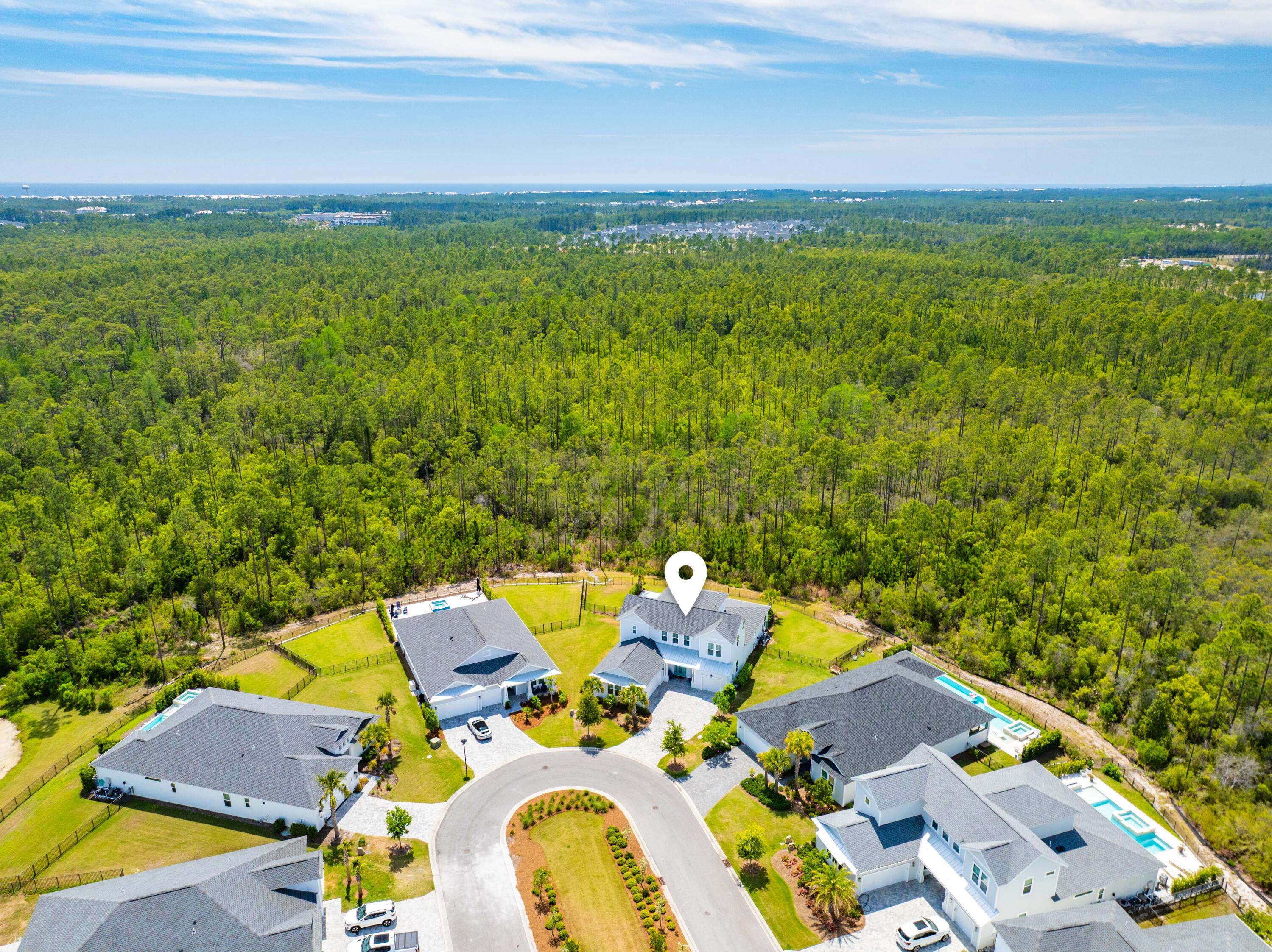 446 West Lafayette Rd Inlet Beach Inlet Beach, FL 32461 - Photo 70 of 96 446 Lafayette Aerial Marked-7