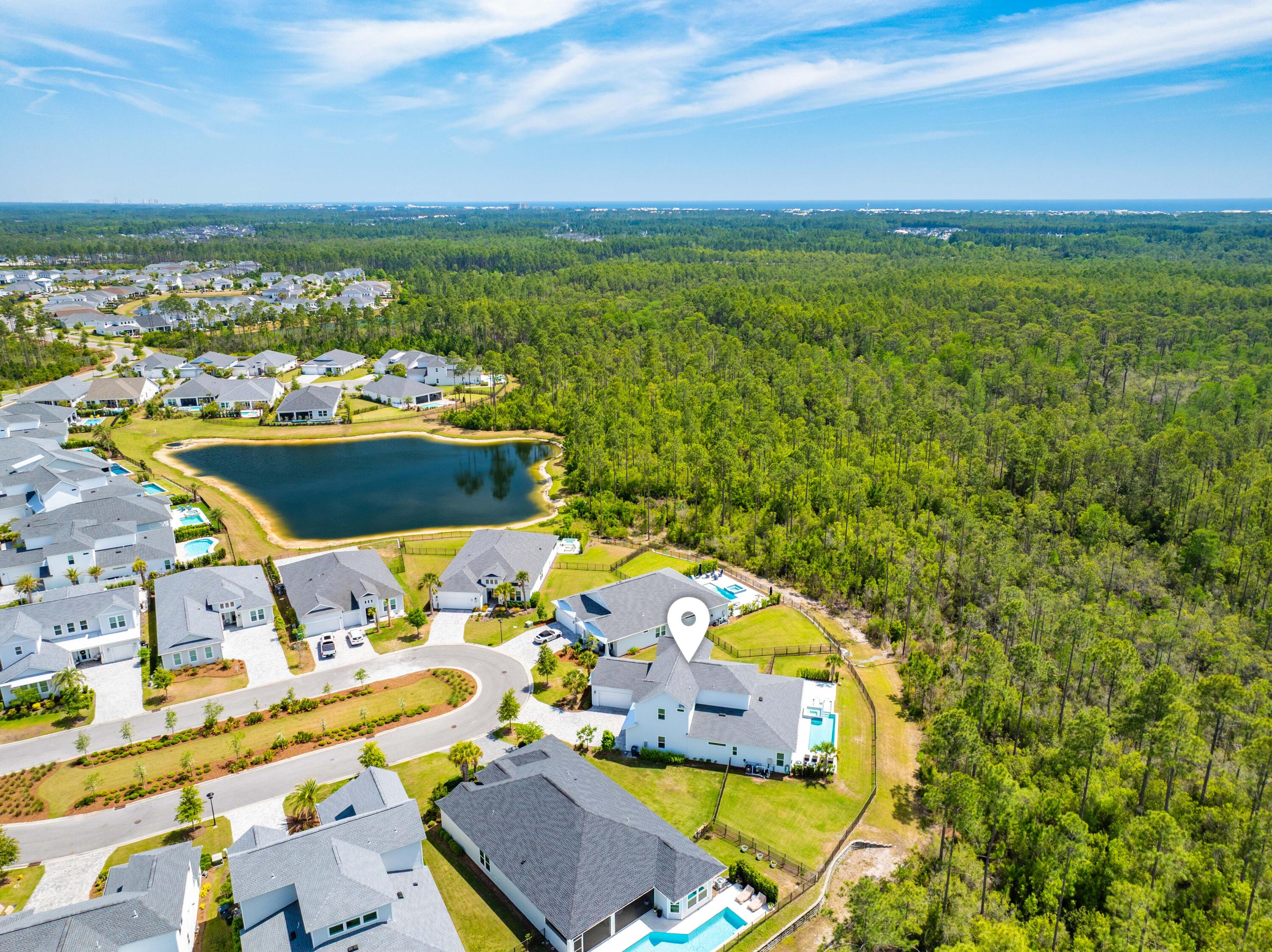 446 West Lafayette Rd Inlet Beach Inlet Beach, FL 32461 - Photo 71 of 96 446 Lafayette Aerial Marked-8
