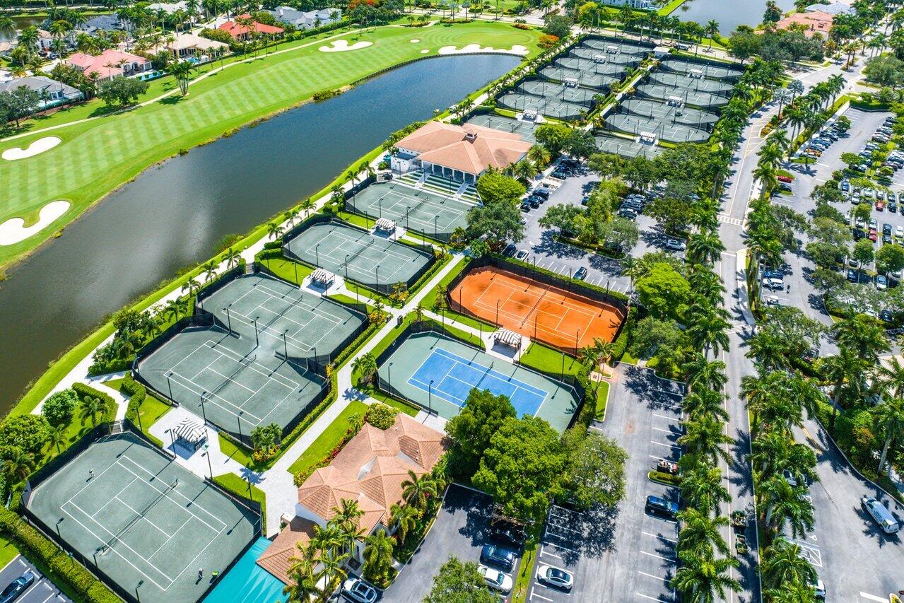 5848 Northwest 39th Avenue Boca Raton, FL 33496 - Photo 37 of 37 an aerial view of a swimming pool patio and outdoor seating