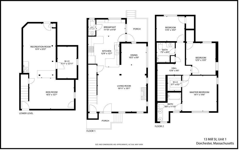 13 Mill Street, Unit 1 Boston, MA 02122 - Photo 29 of 29
