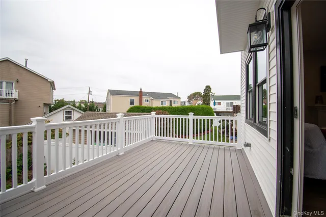 a view of a house with a balcony