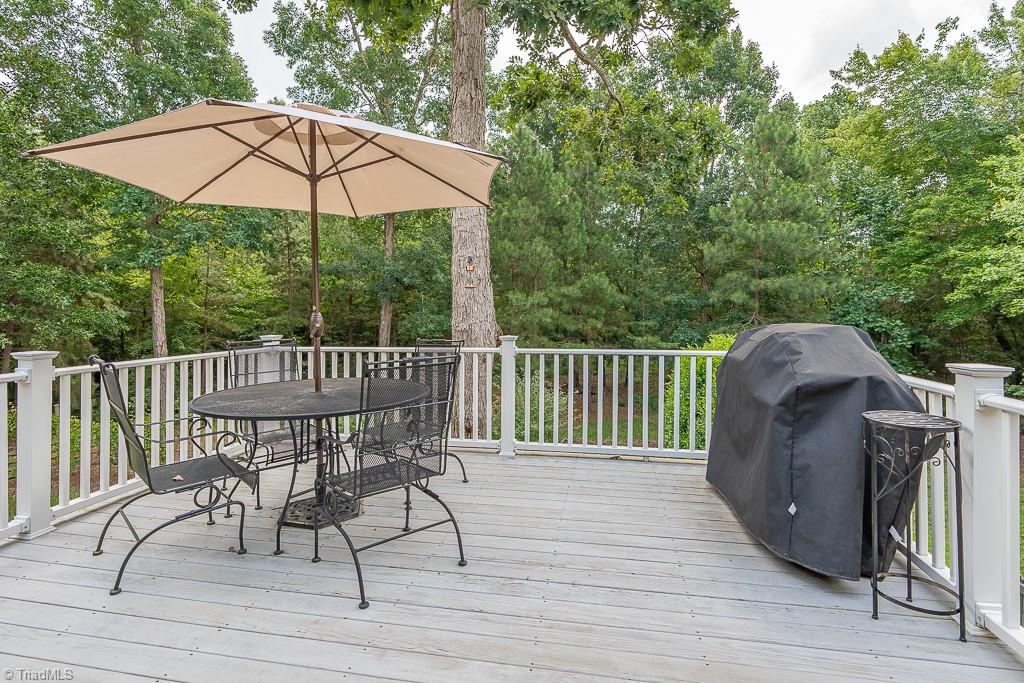 743 Nc Highway Seagrove, NC 27341 - Photo 44 of 50 Private deck overlooking back yard.