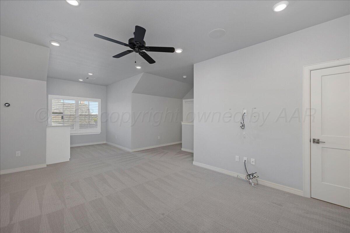 6300 Foley Square Street Amarillo, TX 79119 - Photo 18 of 39 Upstairs Den/4th Bedroom/Game Room