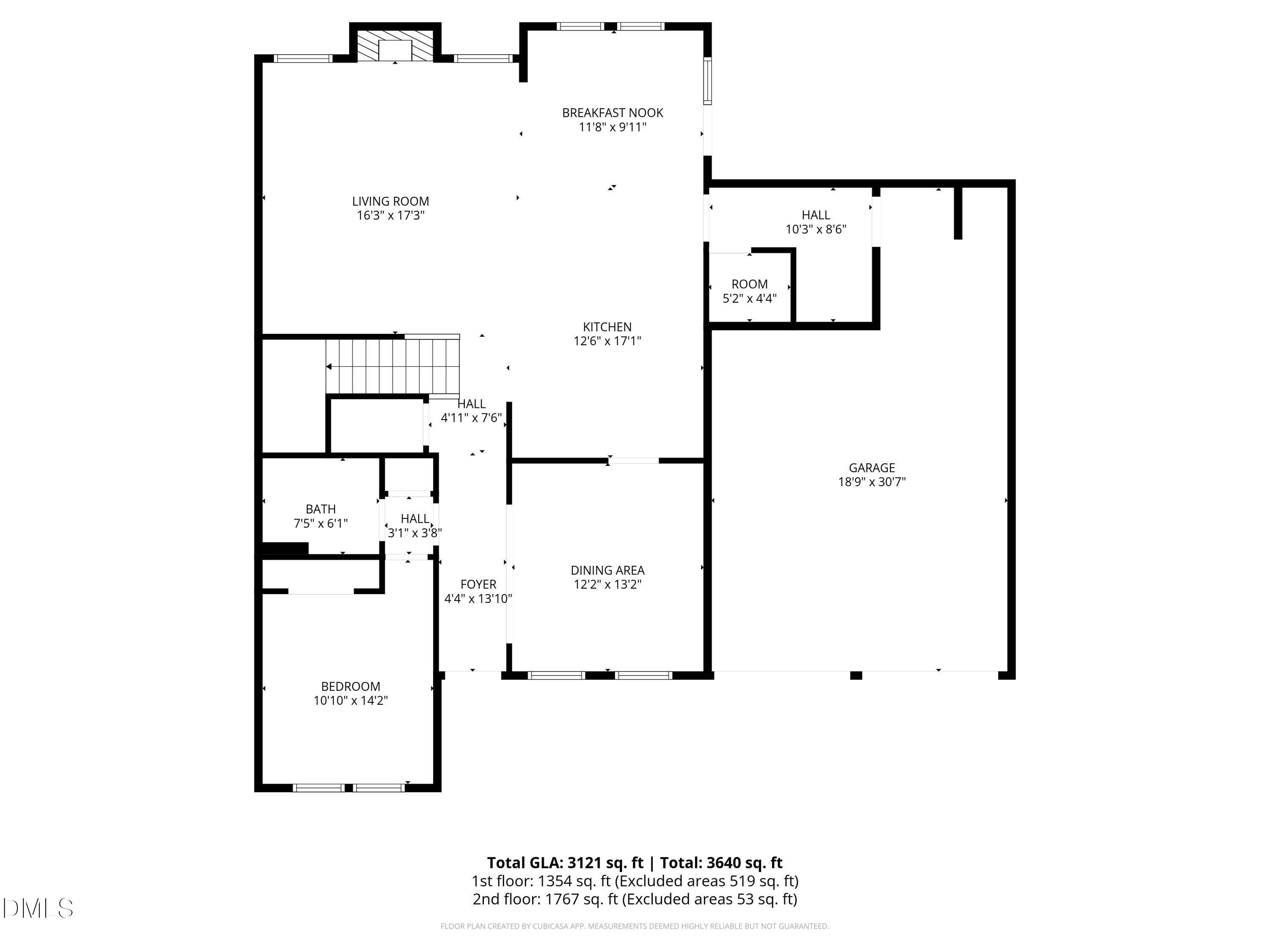 504 Henham Way Zebulon, NC 27597 - Photo 43 of 44 a picture of a floor plan