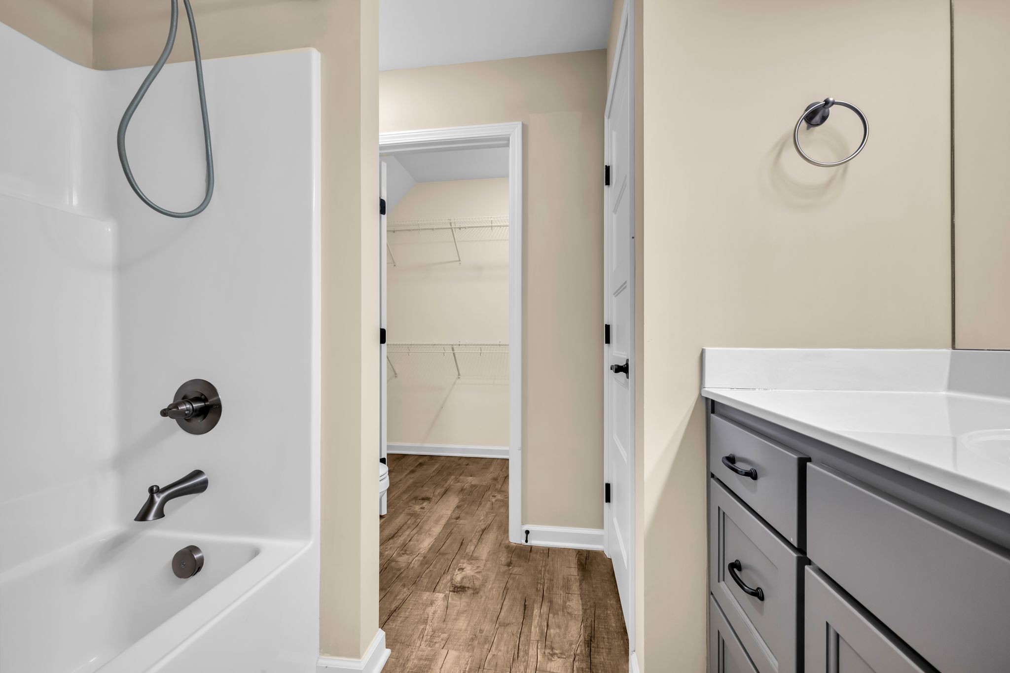 116 Eno Road Dickson, TN 37055 - Photo 21 of 28 a bathroom with a sink and a mirror