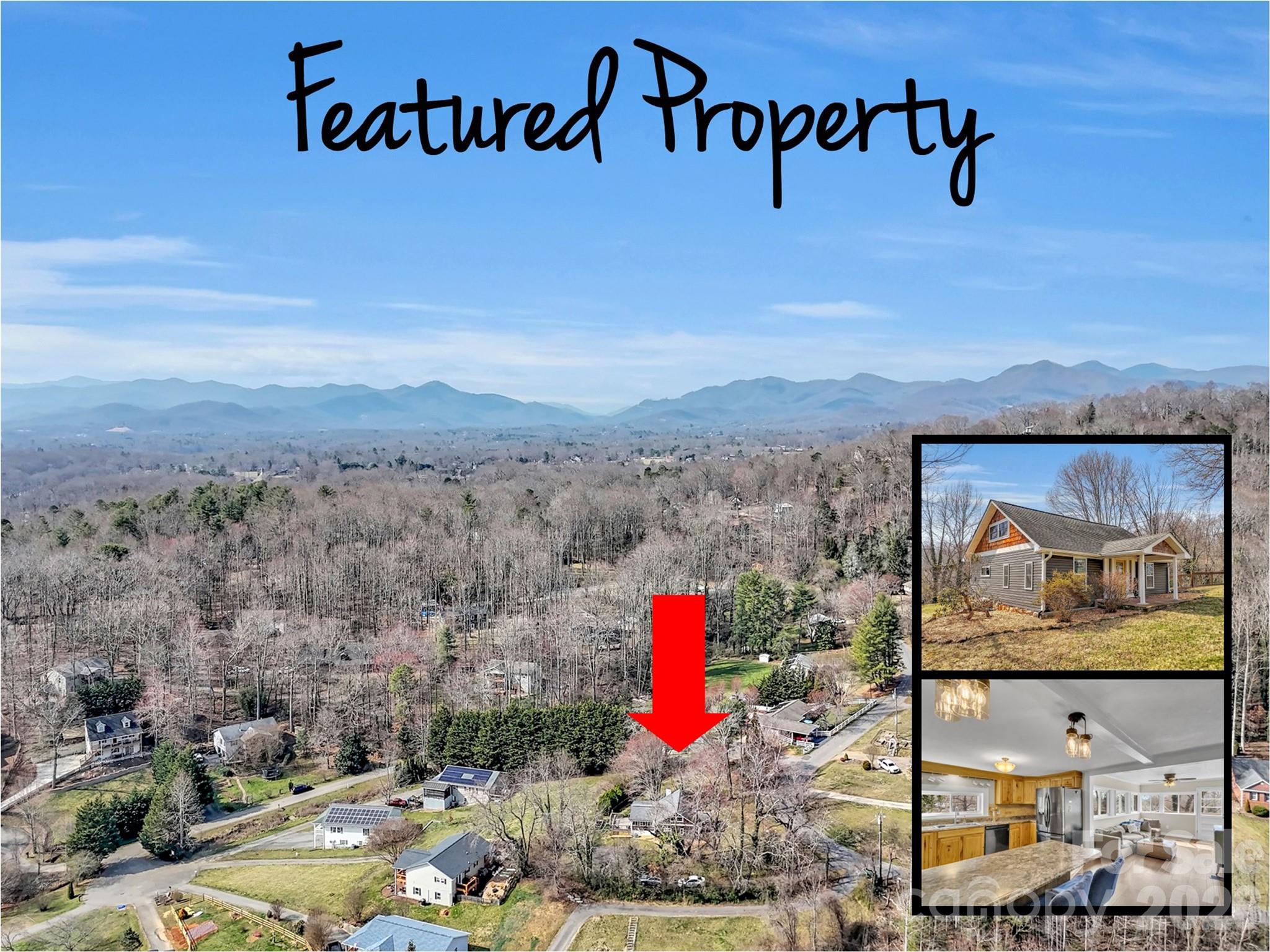 43 Melton Road Candler, NC 28715 - Photo 38 of 44 an aerial view of beach and residential houses