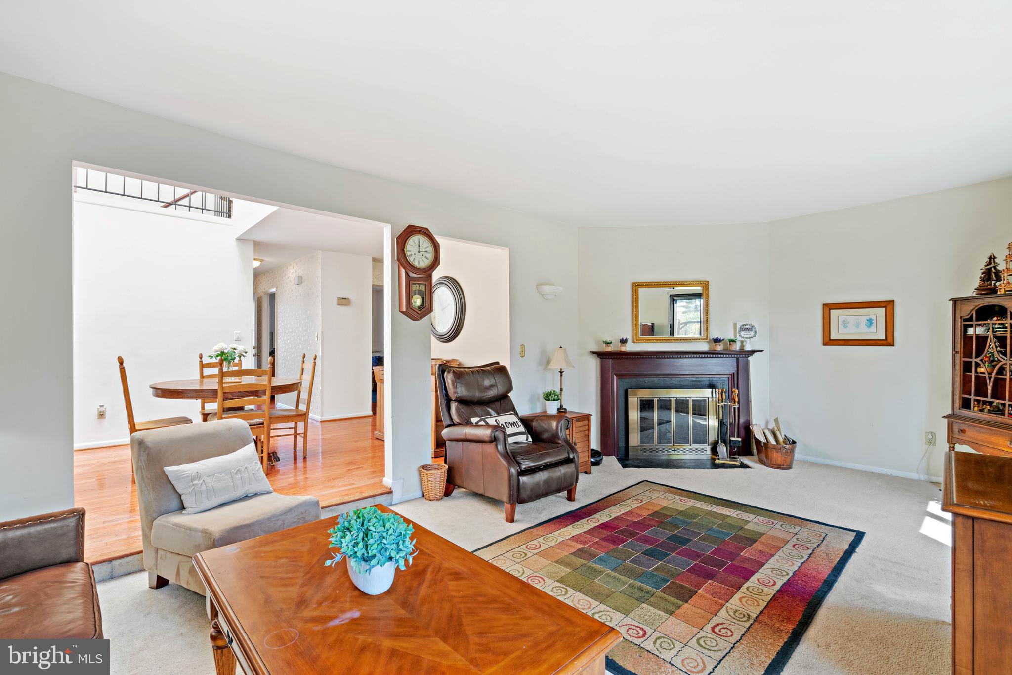 2127 Colts Neck Court Reston, VA 20191 - Photo 14 of 49 Big & Bright Family room opens to Dining Room