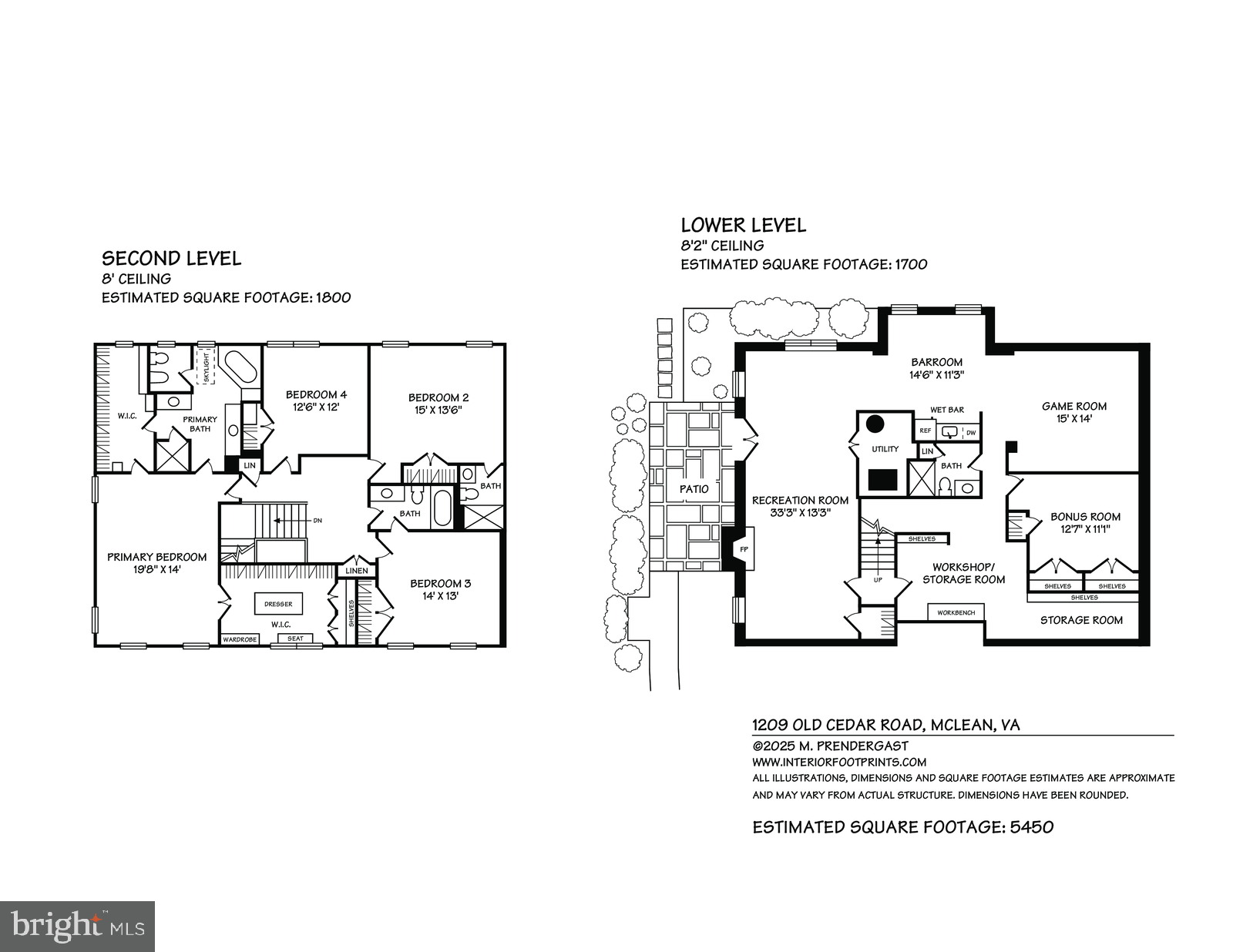 1109 Old Cedar Road McLean, VA 22102 - Photo 45 of 45 Lower and Upper Level