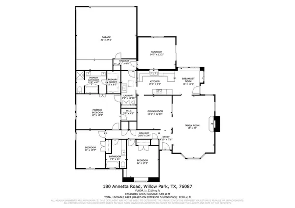 $2,900 | 180 Annetta Road, Willow Park, TX 76087