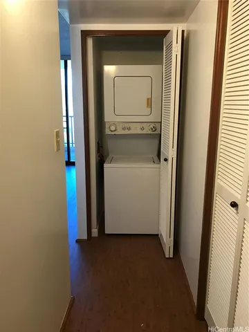 a utility room with a window