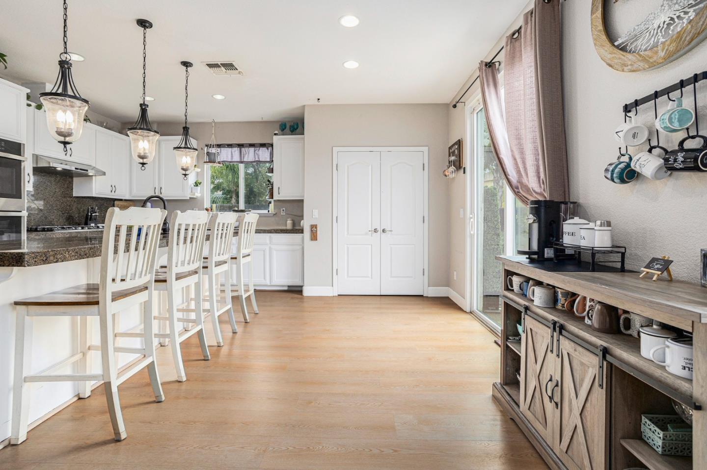 130 Ridge Crest Court Oakley, CA 94561 - Photo 18 of 59 a view of kitchen with furniture and wooden floor