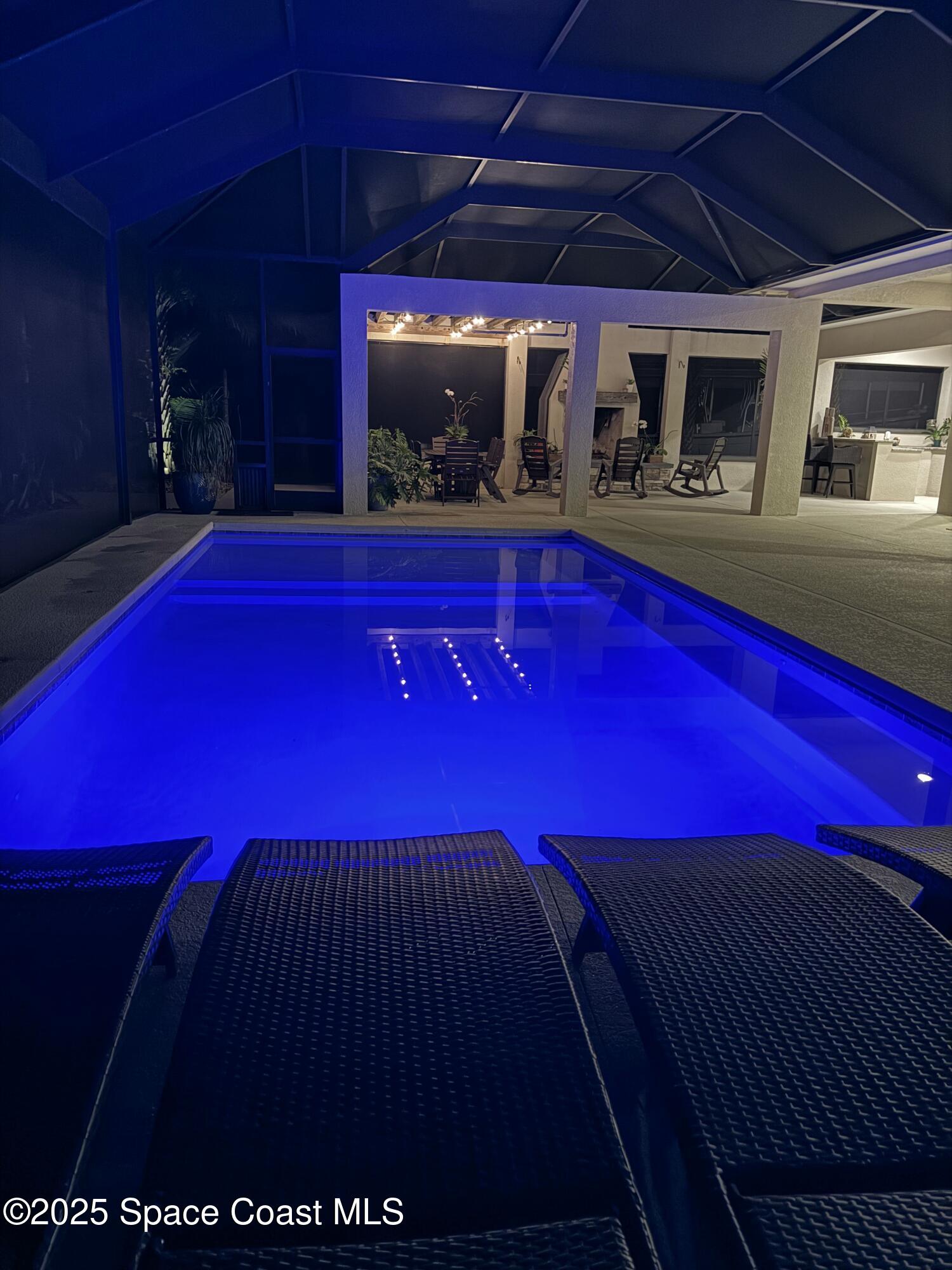 4620 Highway 1 Grant, FL 32949 - Photo 52 of 65 a view of swimming pool with outdoor seating