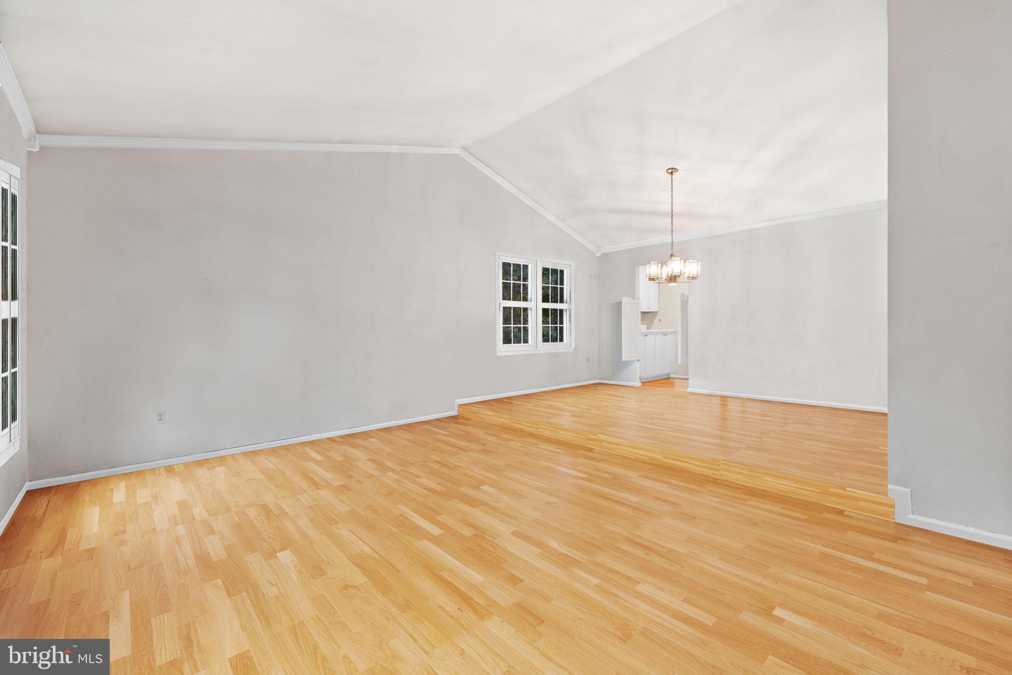 9866 Natick Road Burke, VA 22015 - Photo 9 of 60 Virtually Remodeled Sitting Room & Dining Area
