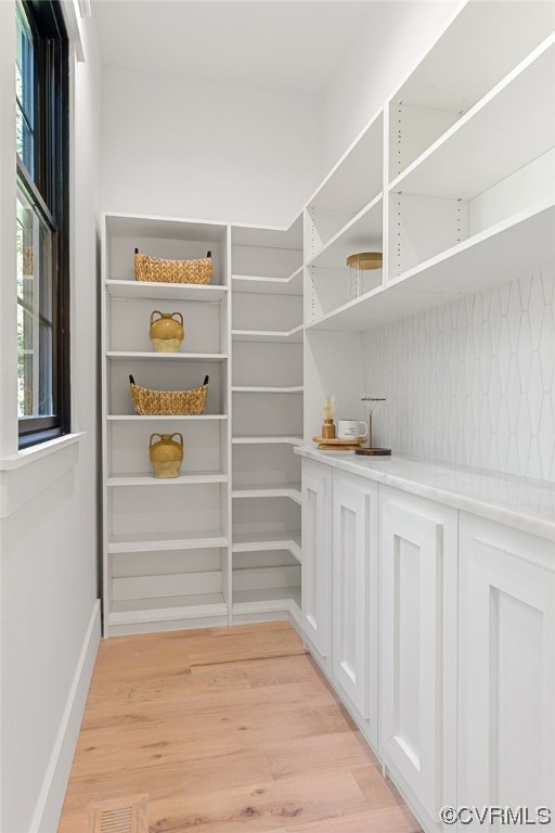 8576 Barrique Road New Kent, VA 23124 - Photo 18 of 50 a view of walk in closet with empty racks
