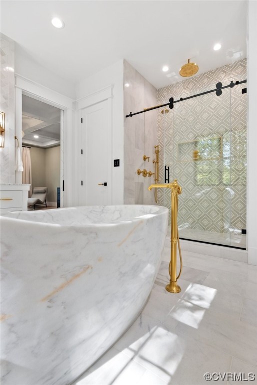 8576 Barrique Road New Kent, VA 23124 - Photo 27 of 50 a bath tub sitting next to a bathroom