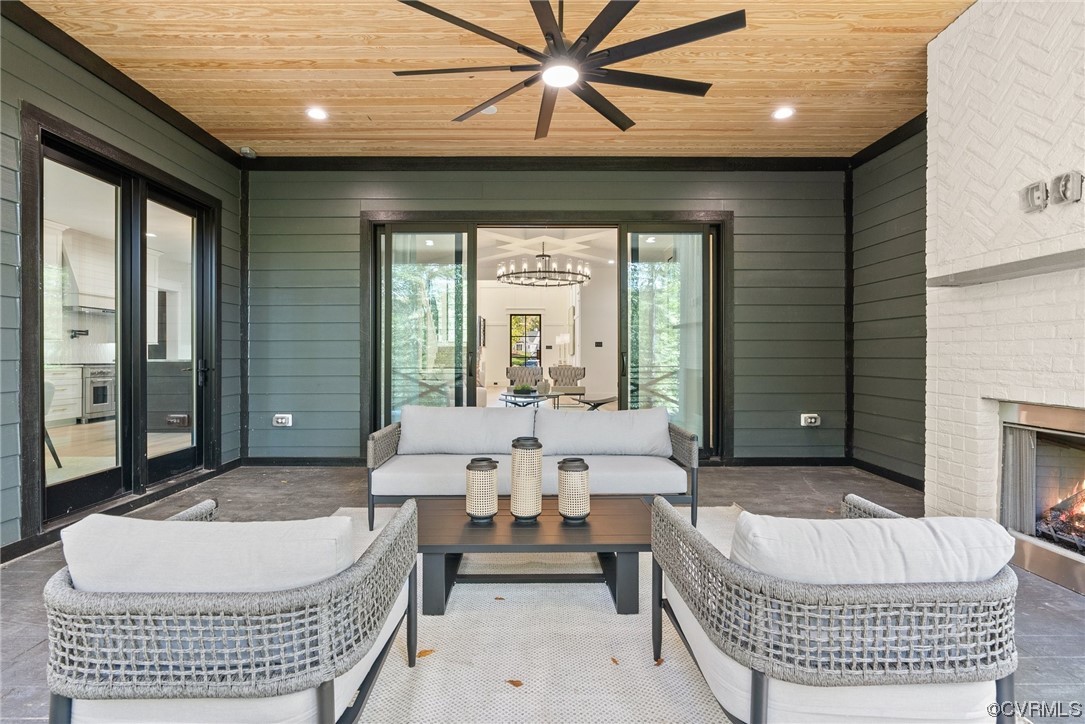 8576 Barrique Road New Kent, VA 23124 - Photo 3 of 50 a living room with furniture