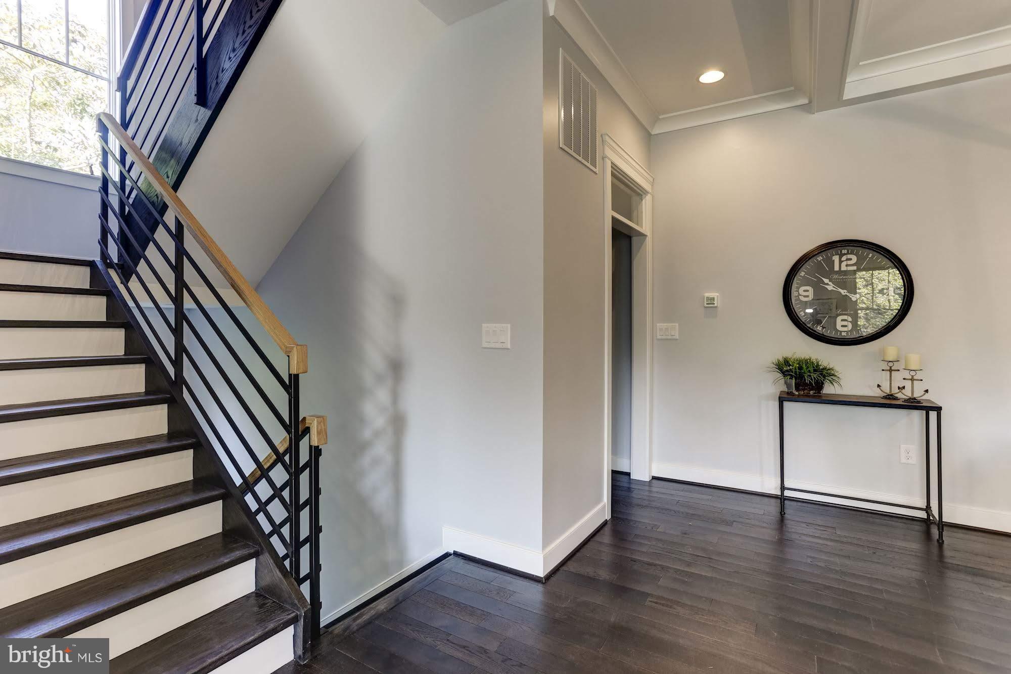 661 Red Cedar Road Annapolis, MD 21409 - Photo 13 of 47 Wide Plank Wood Floors . Contemporary Staircase