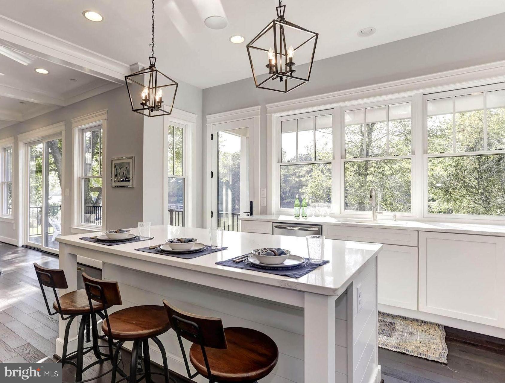 661 Red Cedar Road Annapolis, MD 21409 - Photo 22 of 47 Dining Bar Under Bistro Pendant Lighting