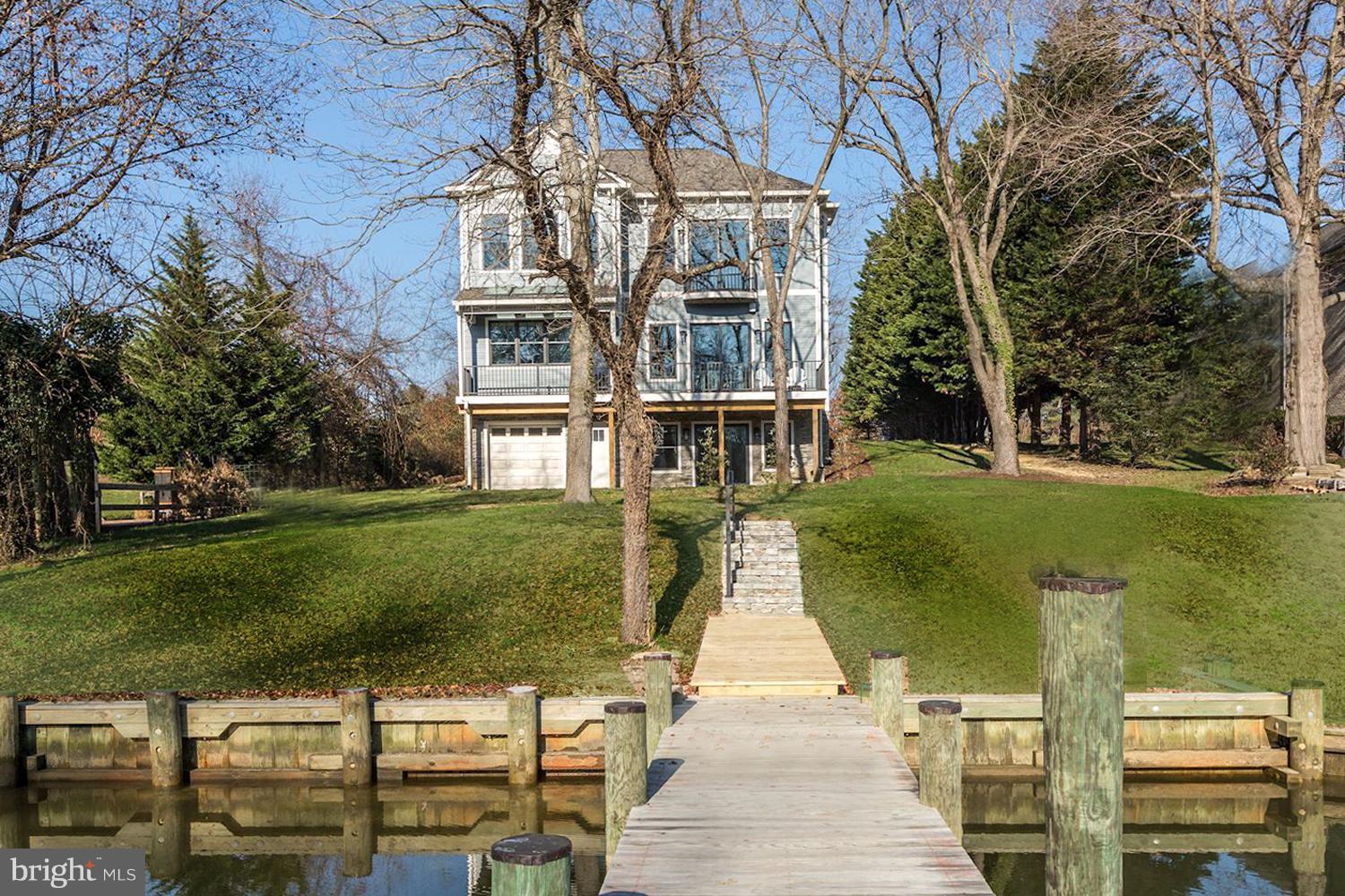 661 Red Cedar Road Annapolis, MD 21409 - Photo 43 of 47 NEW Walkway and Bulkhead . 3-5 Slip Pier