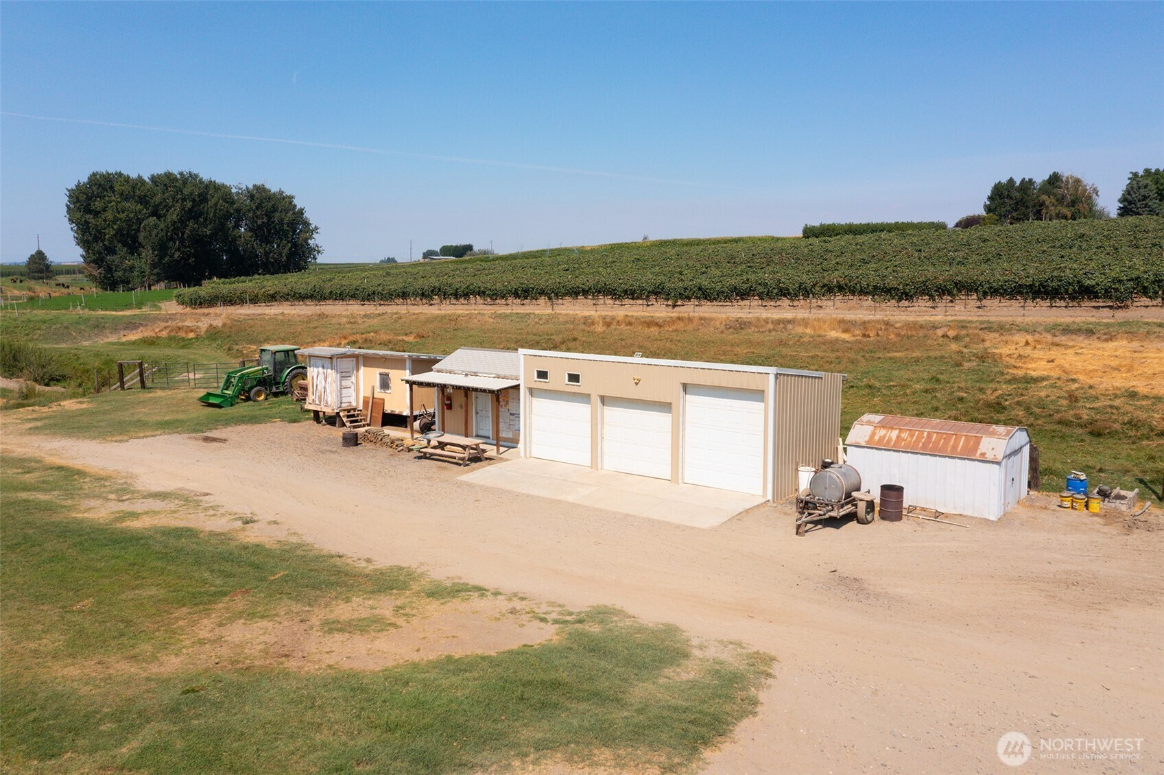 0 Olmstead Road Grandview, WA 98930 - Photo 17 of 31 a view of a lake with a car parked