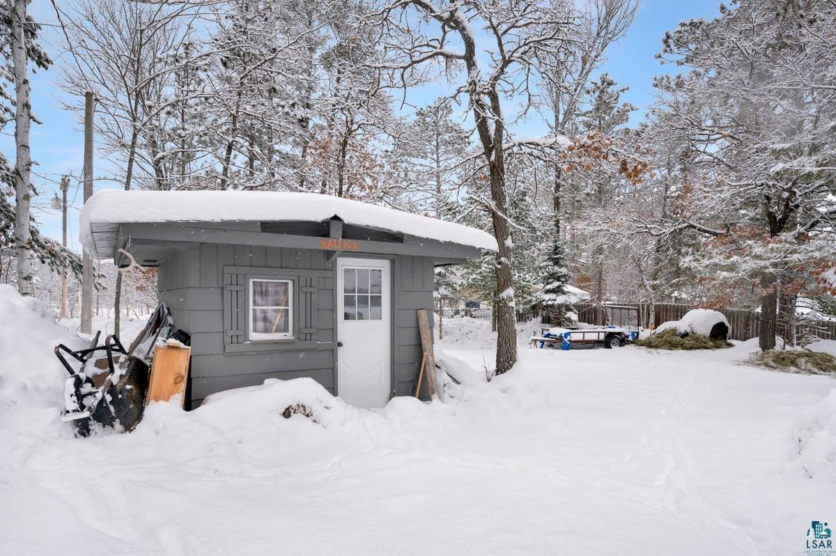 54550 George Lake Road Barnes, WI 54873 - Photo 23 of 29 Sauna