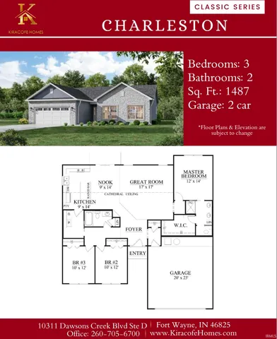 $329,900 | 4815 Windrow Way, Fort Wayne, IN 46818