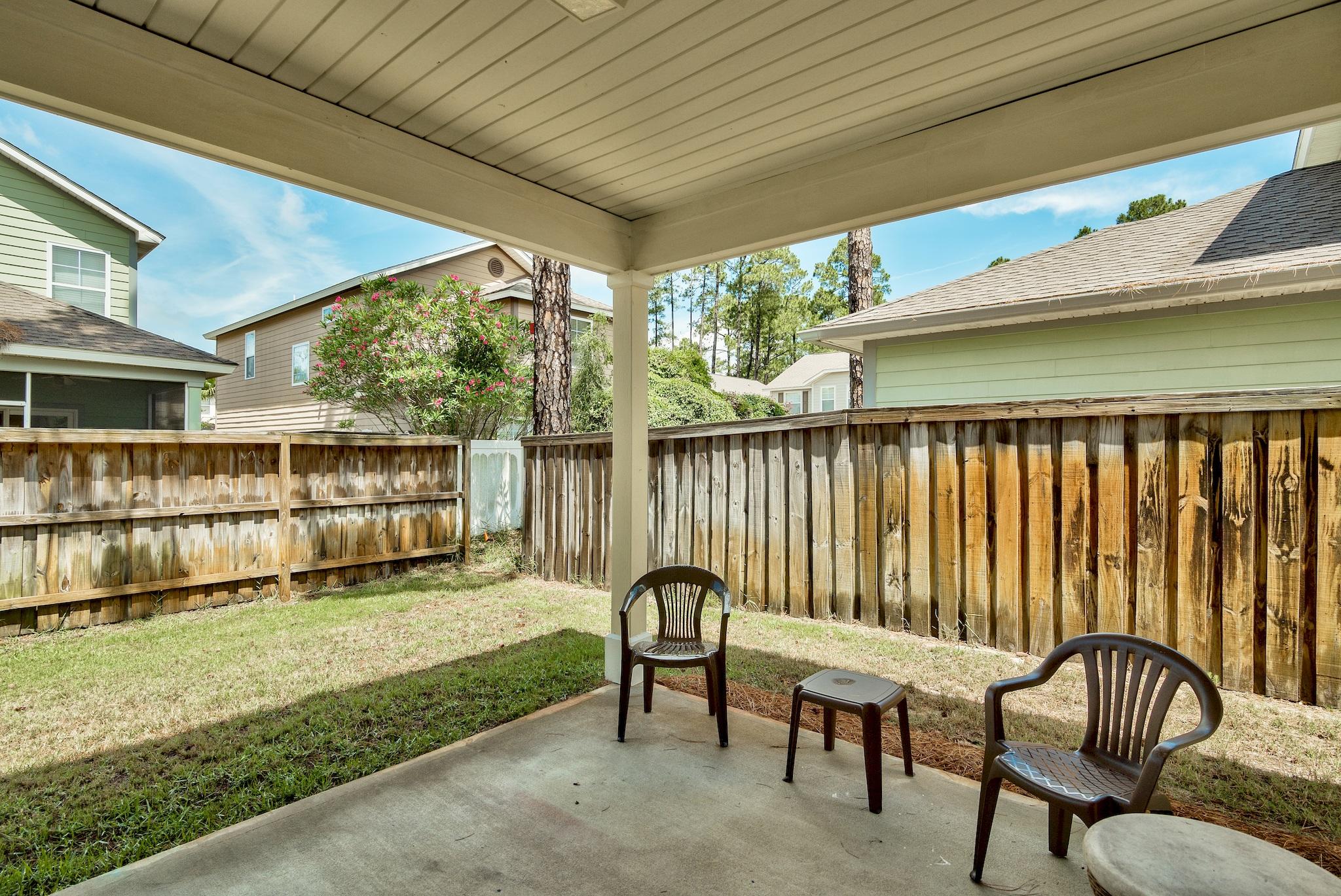 16 Sea Myrtle Way Santa Rosa Beach, FL 32459 - Photo 23 of 25 Covered Back Patio