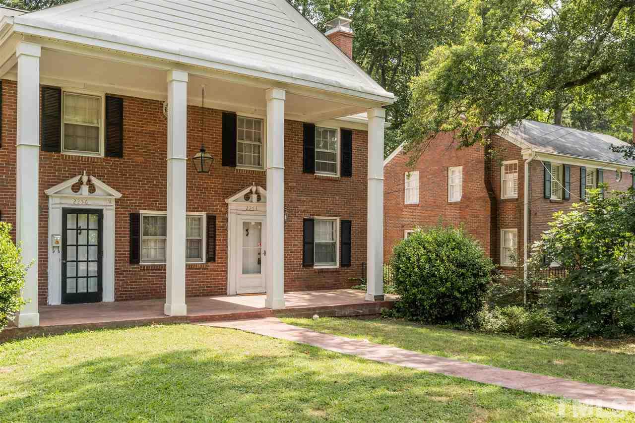 2254 The Circle Raleigh, NC 27608 - Photo 2 of 22 a front view of a house with a yard
