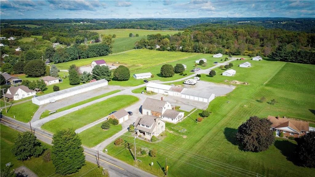 138 Shannon Road Renfrew, PA 16053 - Photo 2 of 25 an aerial view of a golf course with a garden