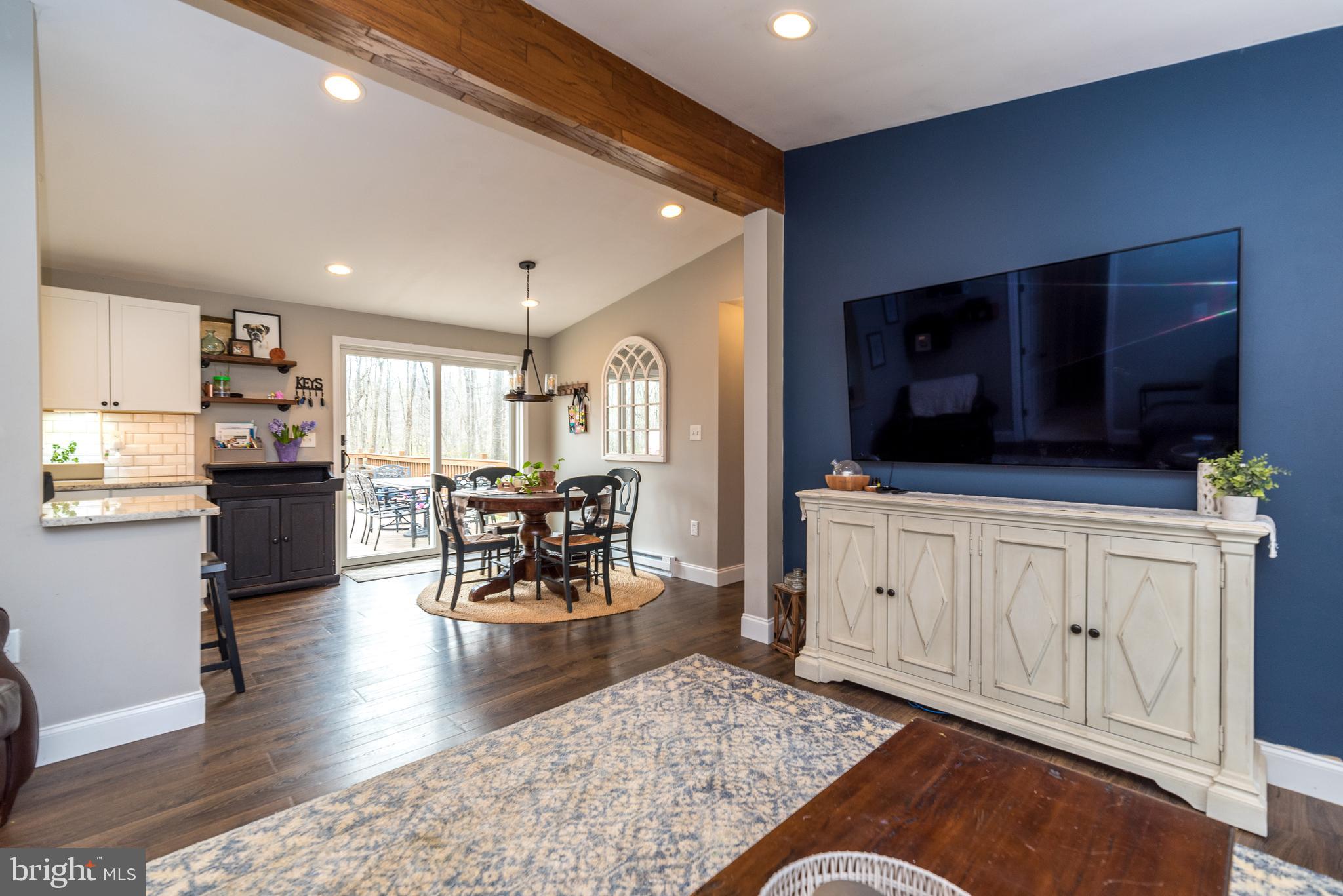 568 Kulp Road Perkiomenville, PA 18074 - Photo 13 of 34 View of dining area and sliding door to deck