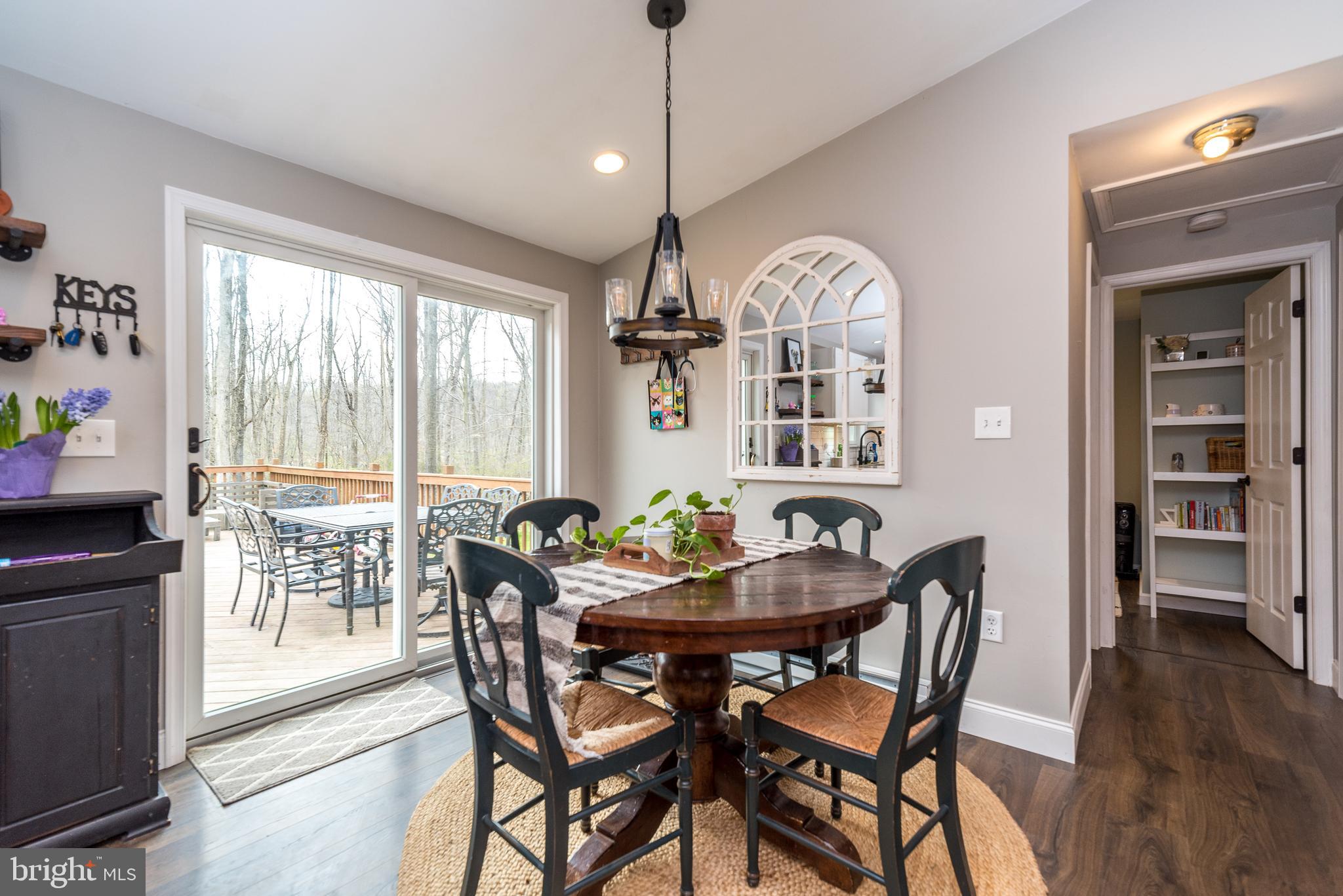 568 Kulp Road Perkiomenville, PA 18074 - Photo 14 of 34 Dining area with view of deck