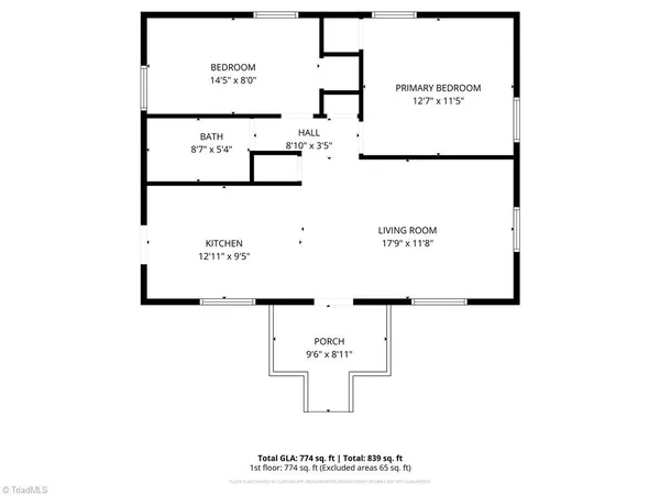 $185,000 | 312 Pickett Circle, Liberty, NC 27298