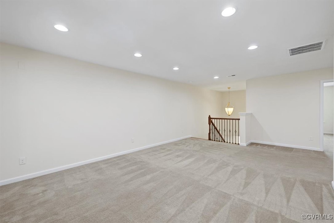 5801 Riverside Trail Richmond, VA 23225 - Photo 24 of 35 Unfurnished room featuring light colored carpet, r
