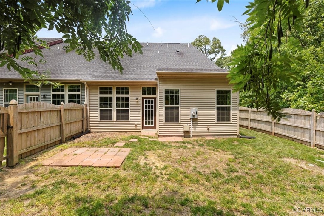 5801 Riverside Trail Richmond, VA 23225 - Photo 31 of 35 Rear view of property featuring a patio area and a