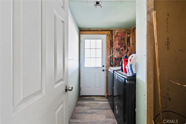 a view of a storage & utility room