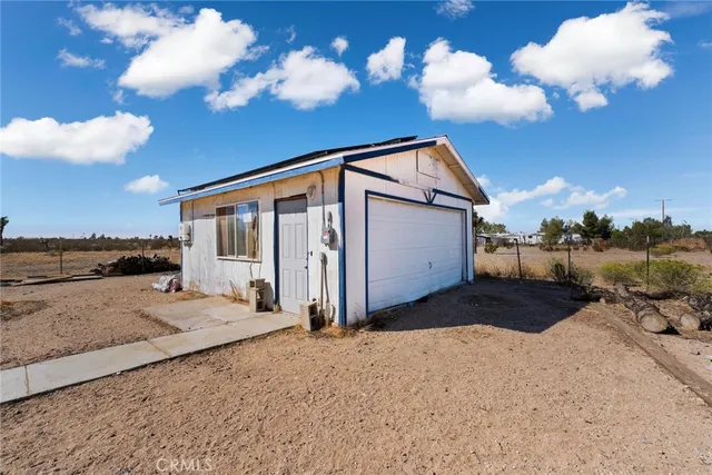 a view of a house with a outdoor space